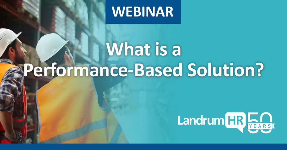 What is a Performance-Based Solution?